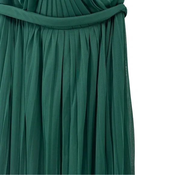 mesh long style your way bridesmaid dress Sleeveless A-line Wholesale Mesh Bridesmaid Dress With Belt main image 1
